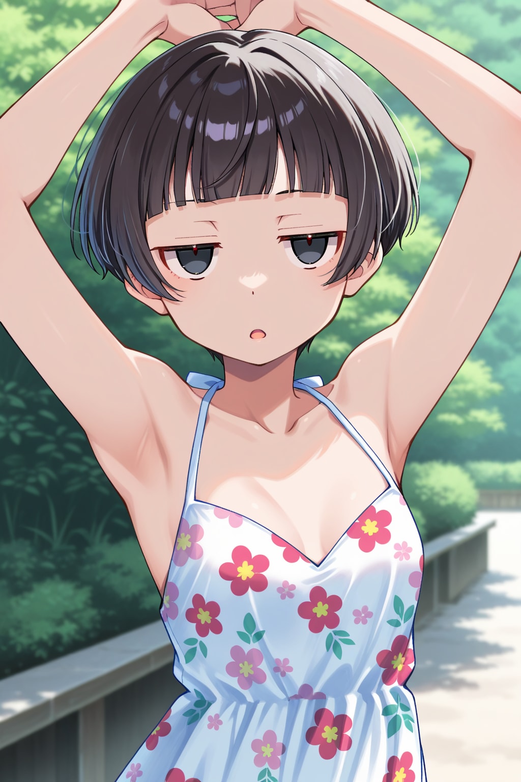 ジト目メグさん74