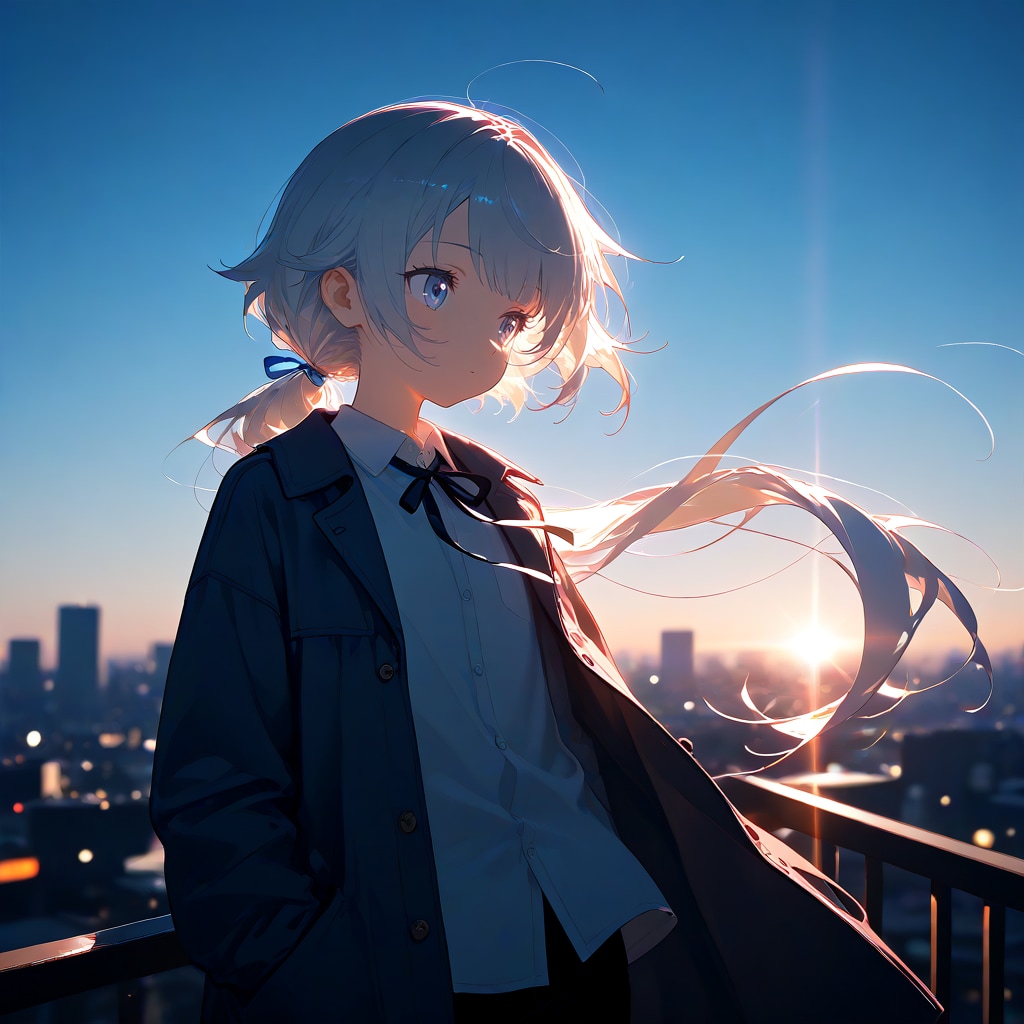 Between the Last Night and Blue / 夜と青のあいだで