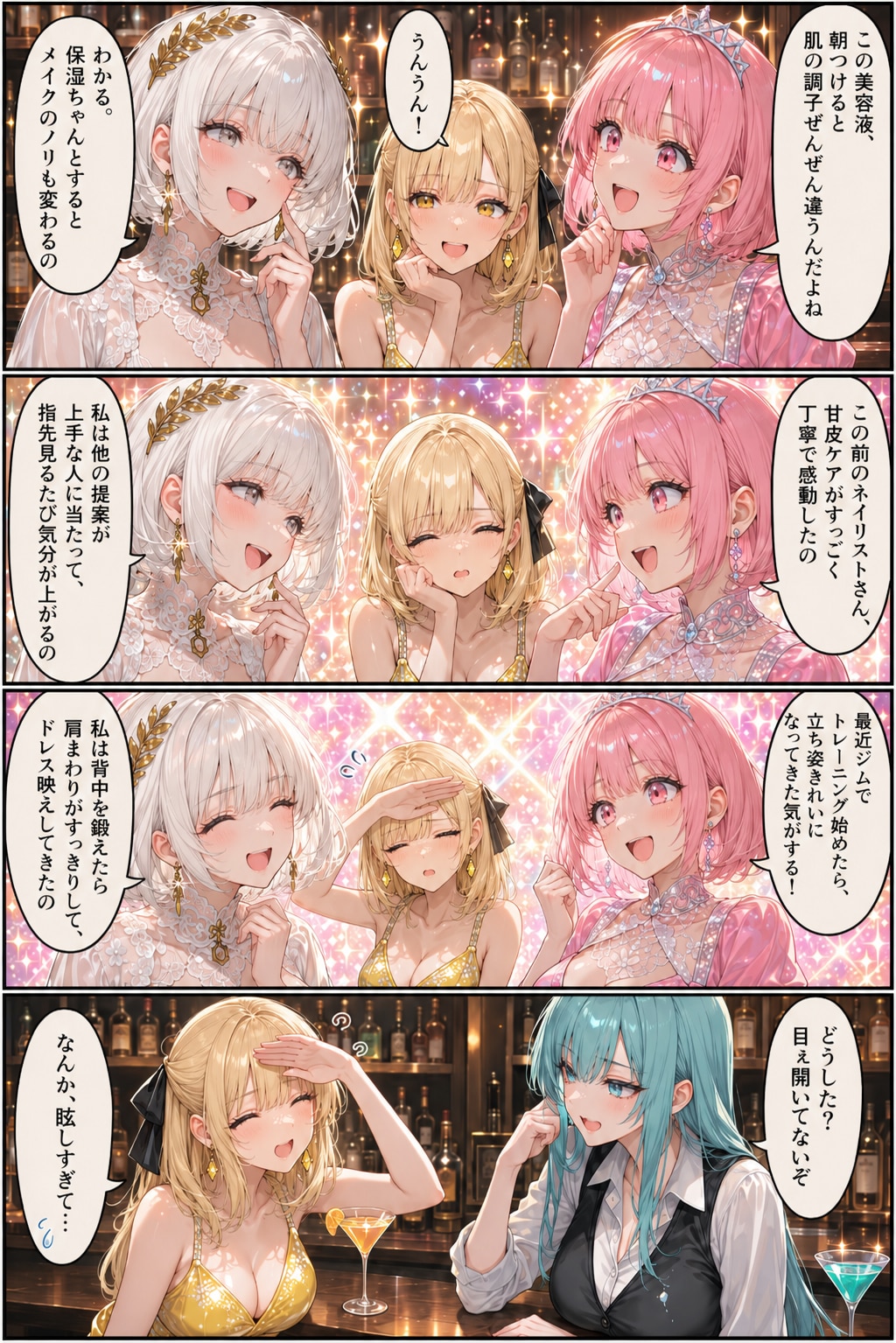 キラッキラ。