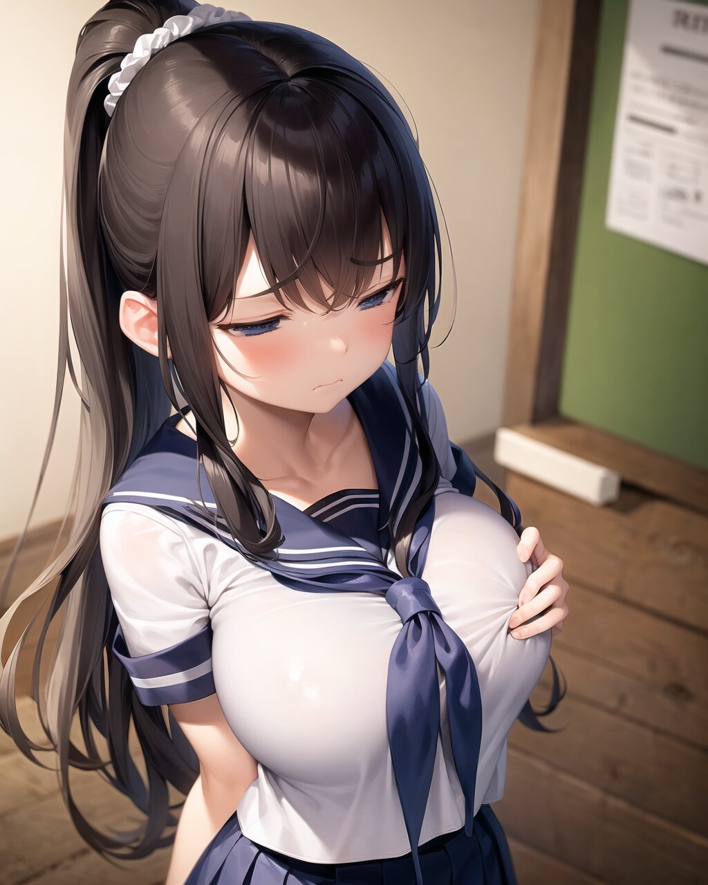 成長に伸び悩むJK