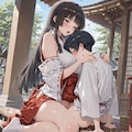 巫女さんと② 11枚目