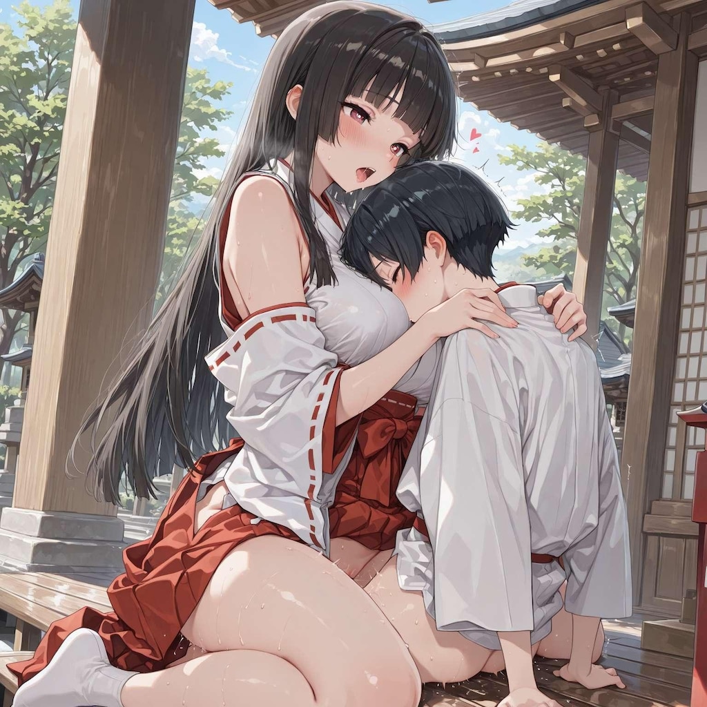 巫女さんと②