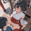 巫女さんと② 5枚目
