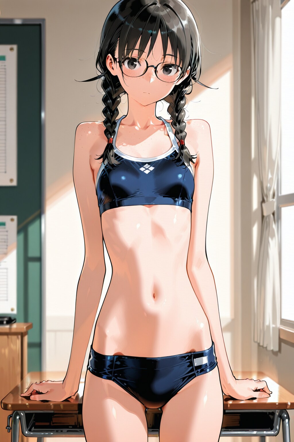 メガネっ子
