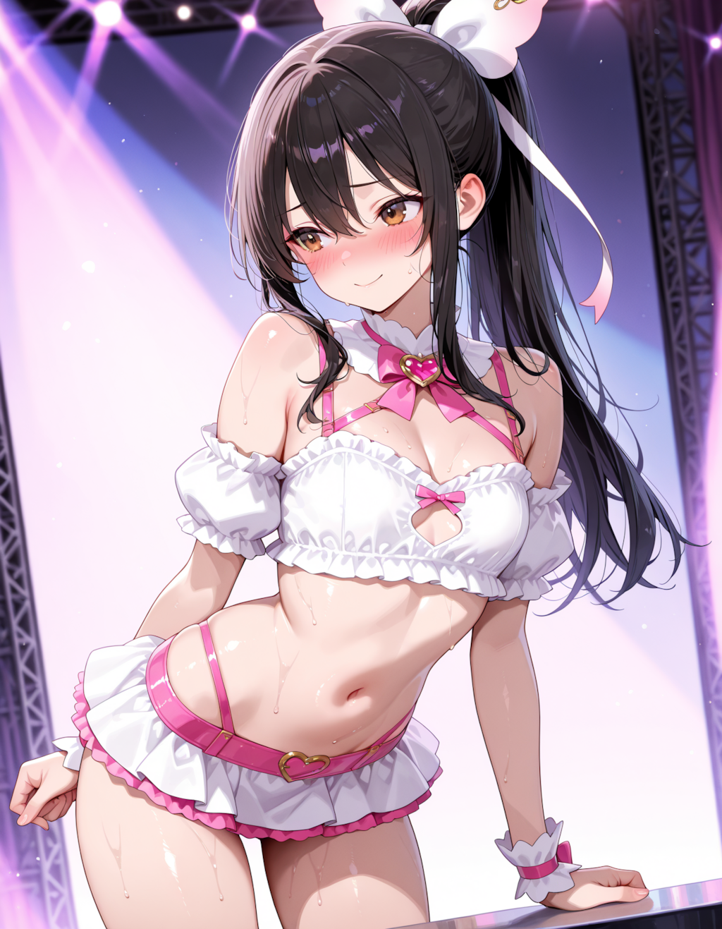 莉子　魔法少女コスプレ