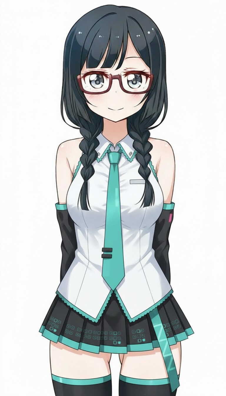 中川菜々 初音ミク衣装 | の人気AIイラスト・グラビア
