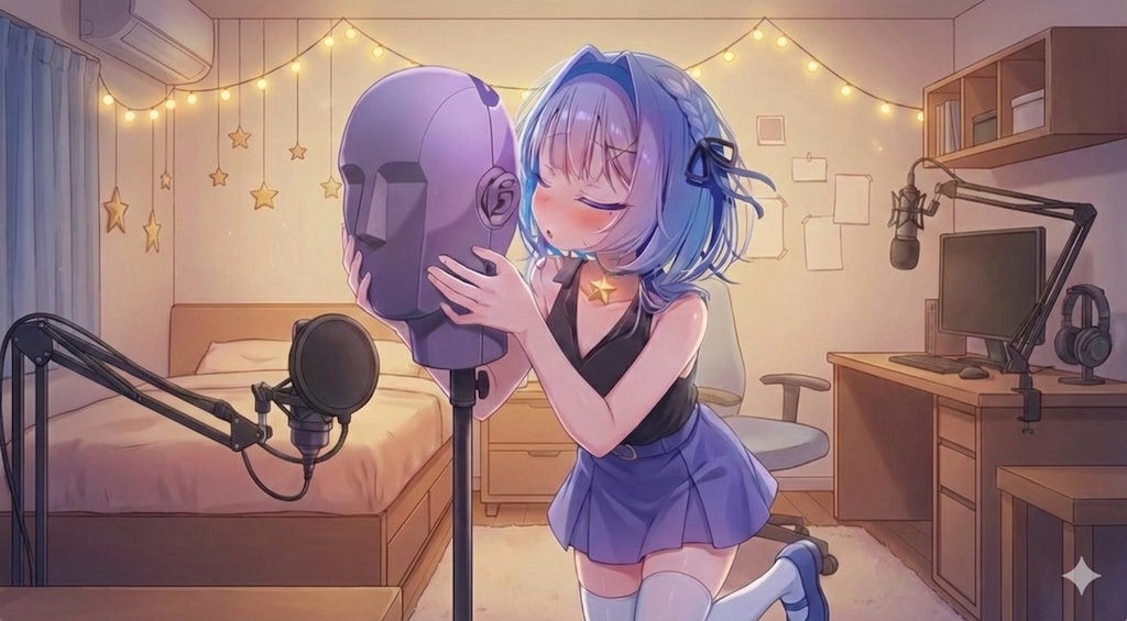 マイクの向こう側へ、息を整えて