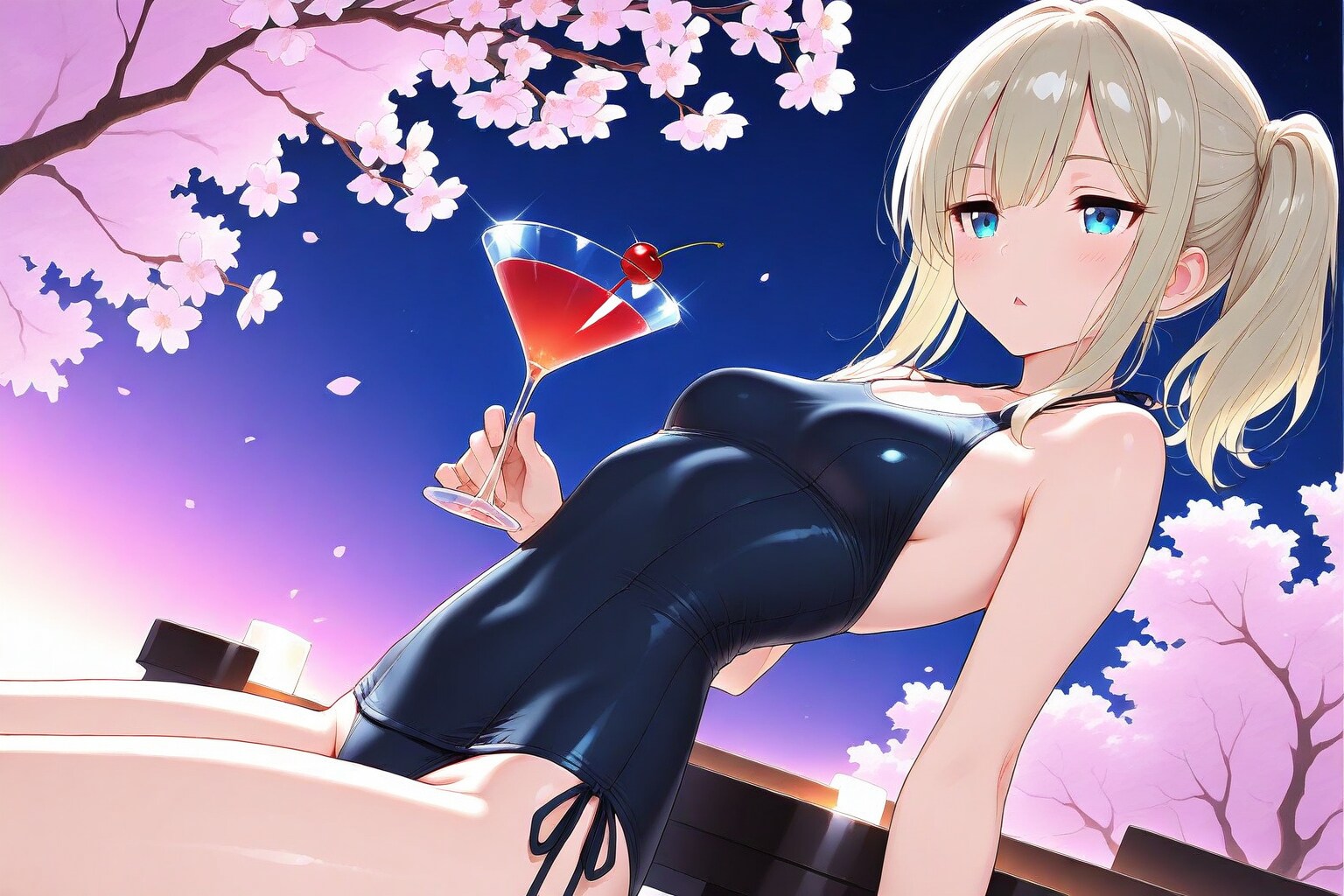 花見で一杯