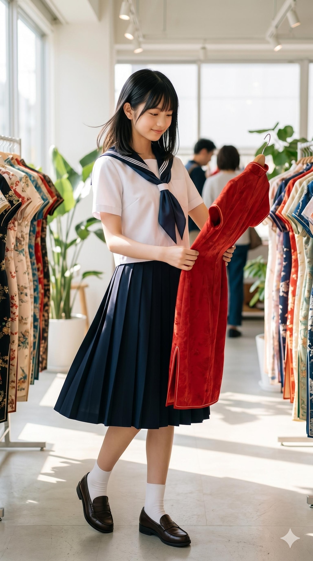 普通の美少女　古着屋・チャイナドレス