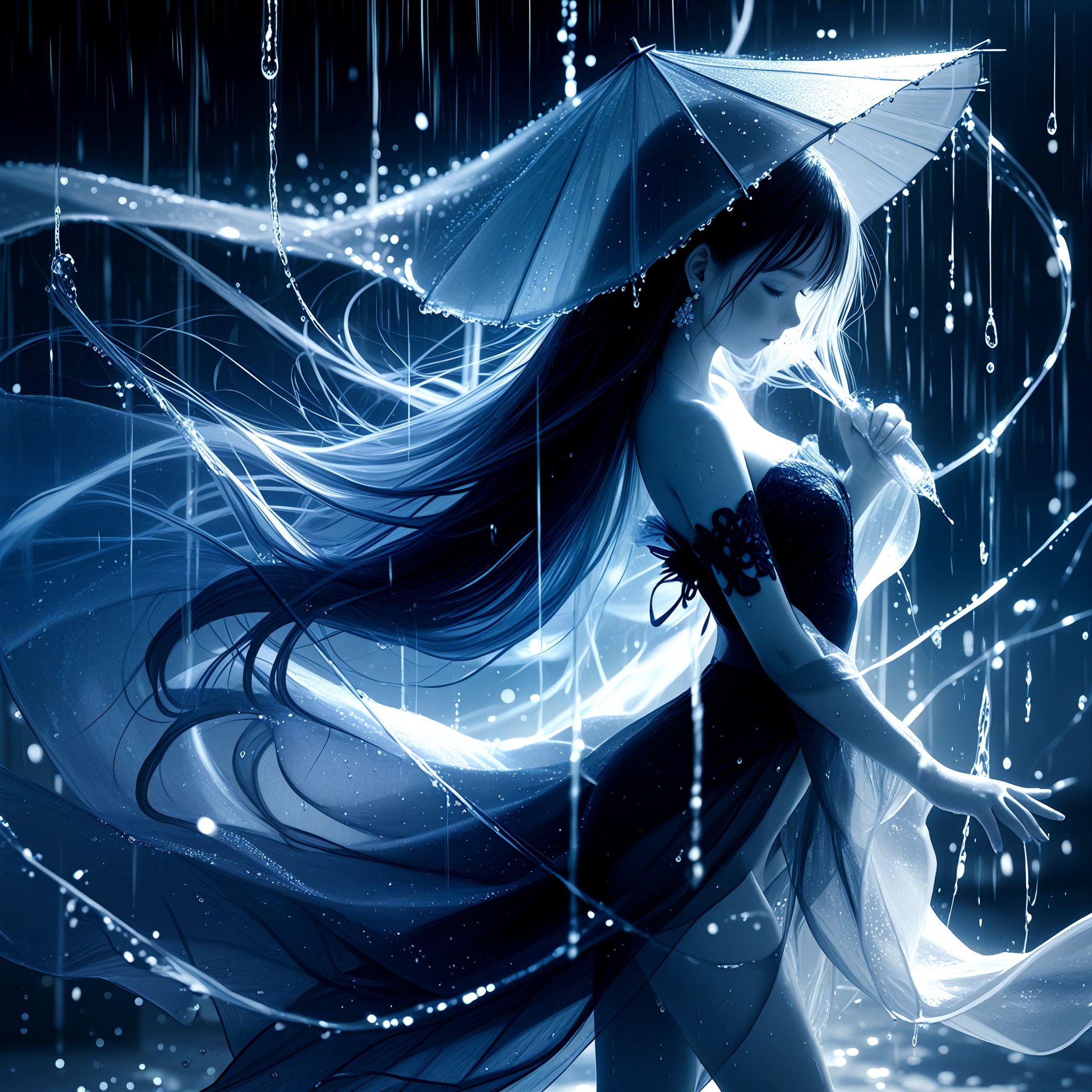 無常の雨 | の人気AIイラスト・グラビア