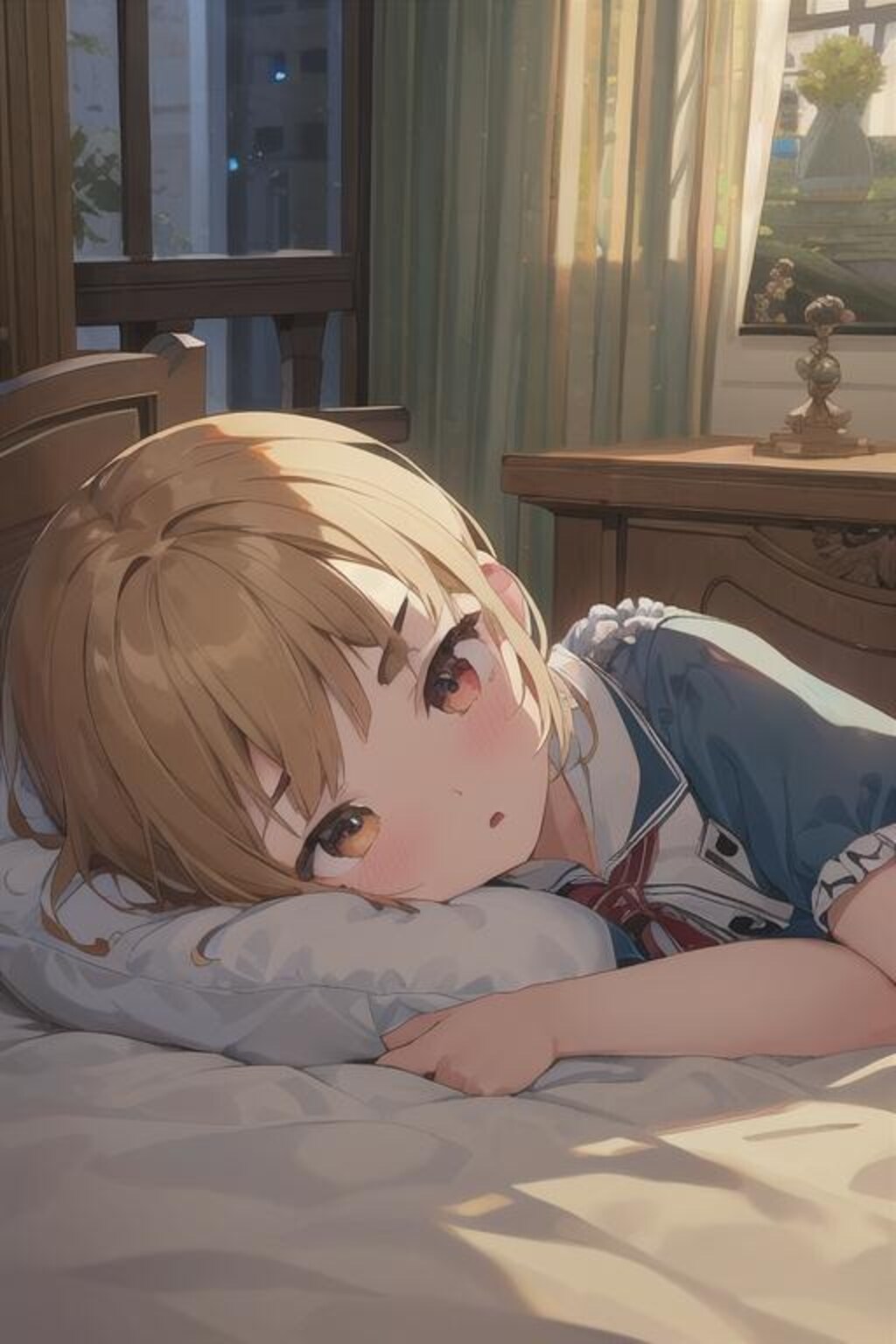 まゆ子と添い寝