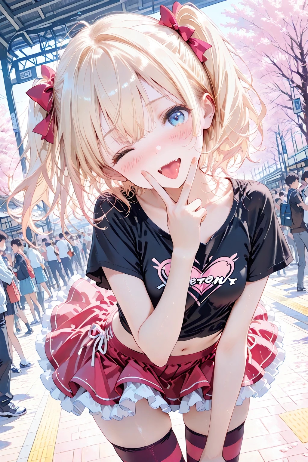 ジュニアアイドルなんだけど握手会に来てよ～♡