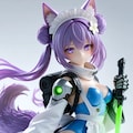 異世界制服少女達　メカ娘　メイド神狐娘　アクリルドールフィギュア 5枚目