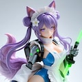 異世界制服少女達　メカ娘　メイド神狐娘　アクリルドールフィギュア 6枚目
