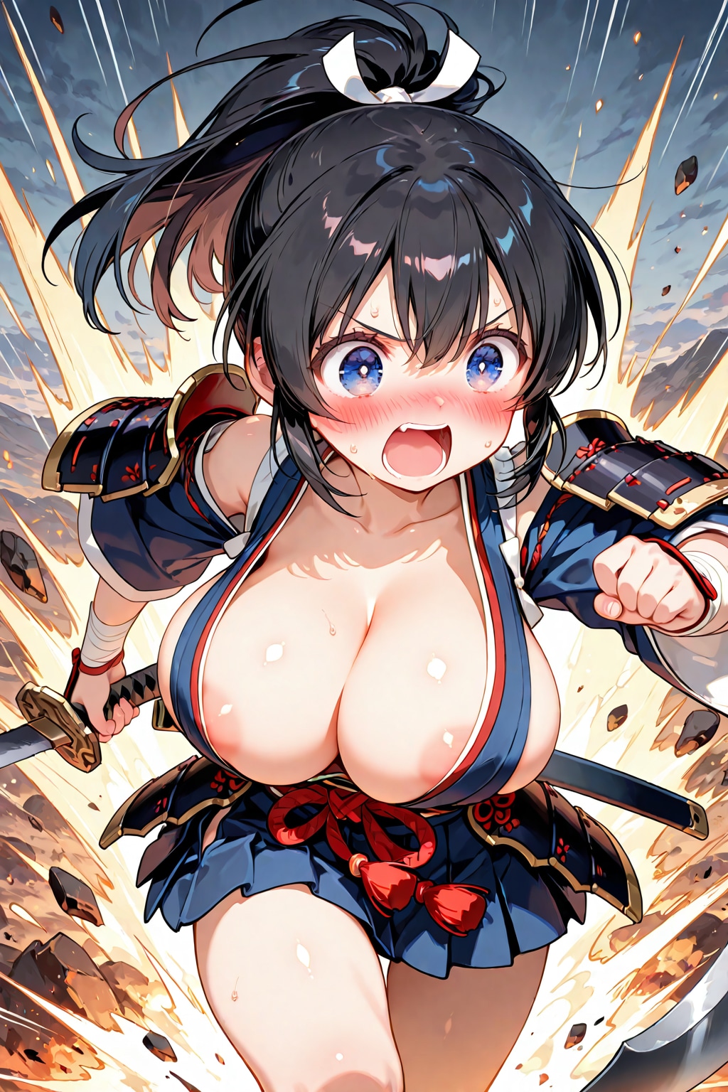 サムライガール、出陣！