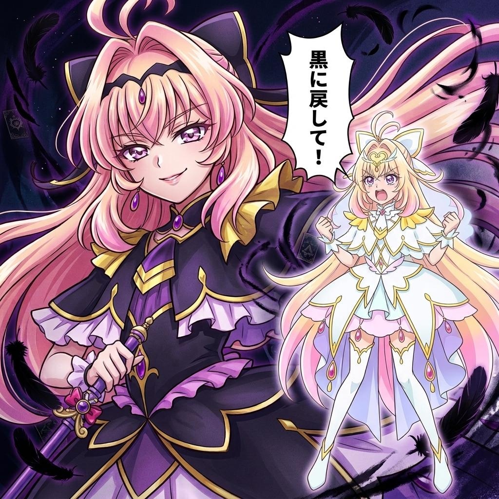 黒に戻して！