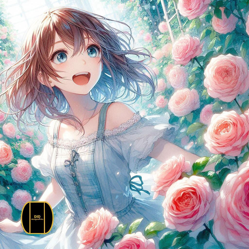 少女／薔薇