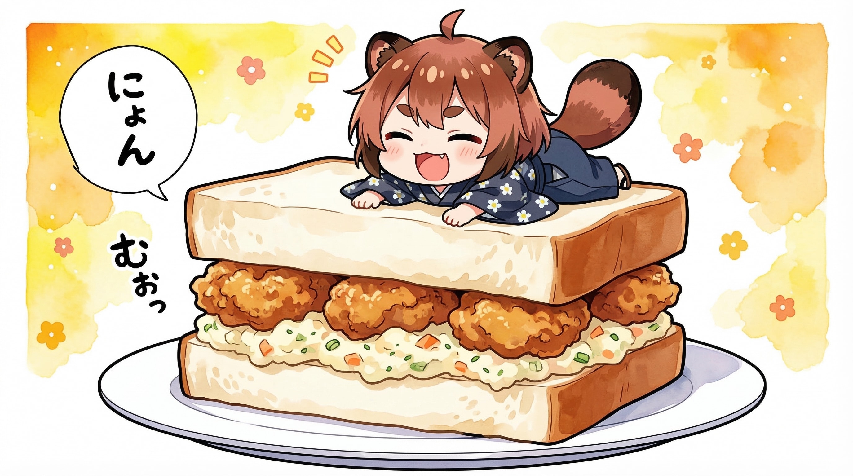 3月13日はサンドイッチデー | の人気AIイラスト・グラビア