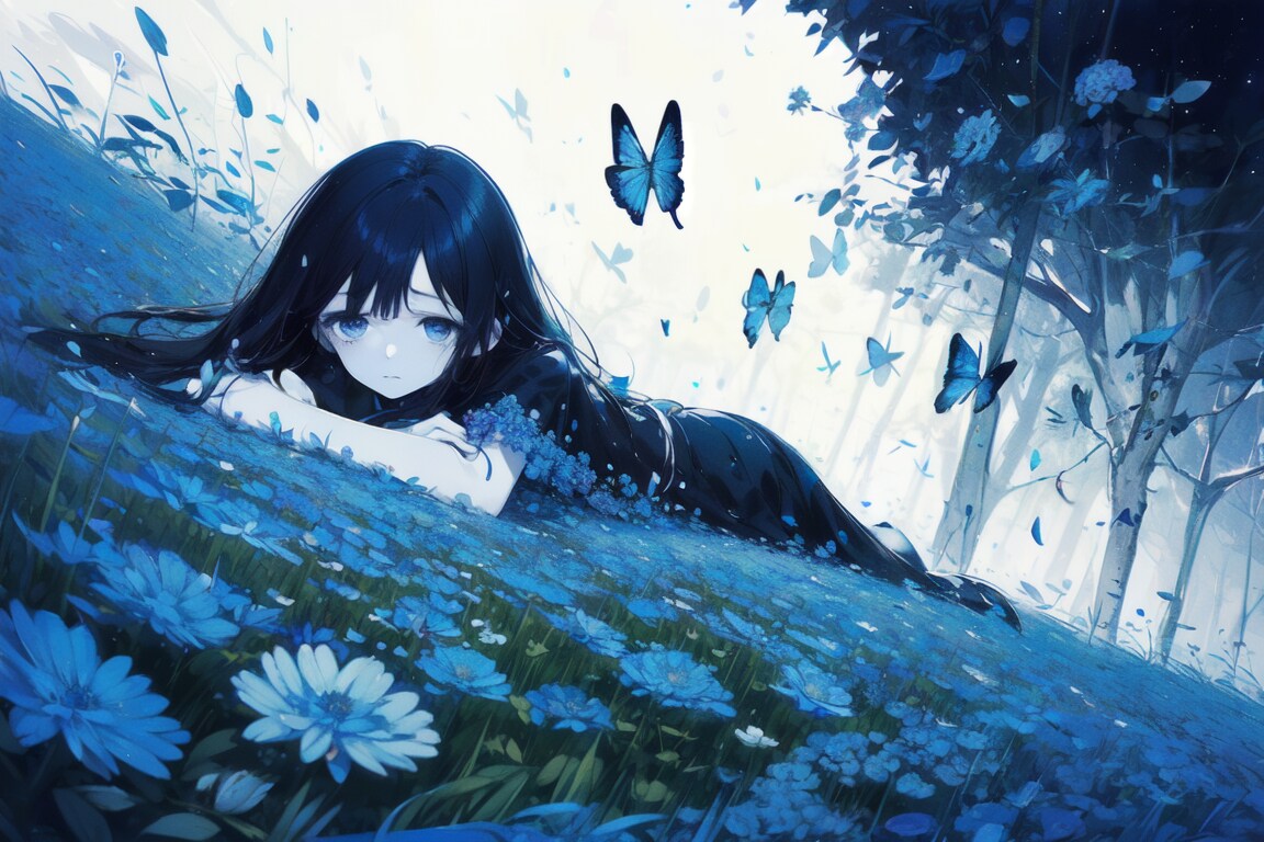 このまま、青の中へ。