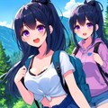 山と、黒髪ポニーテール少女⛰️1-2(6枚) 4枚目