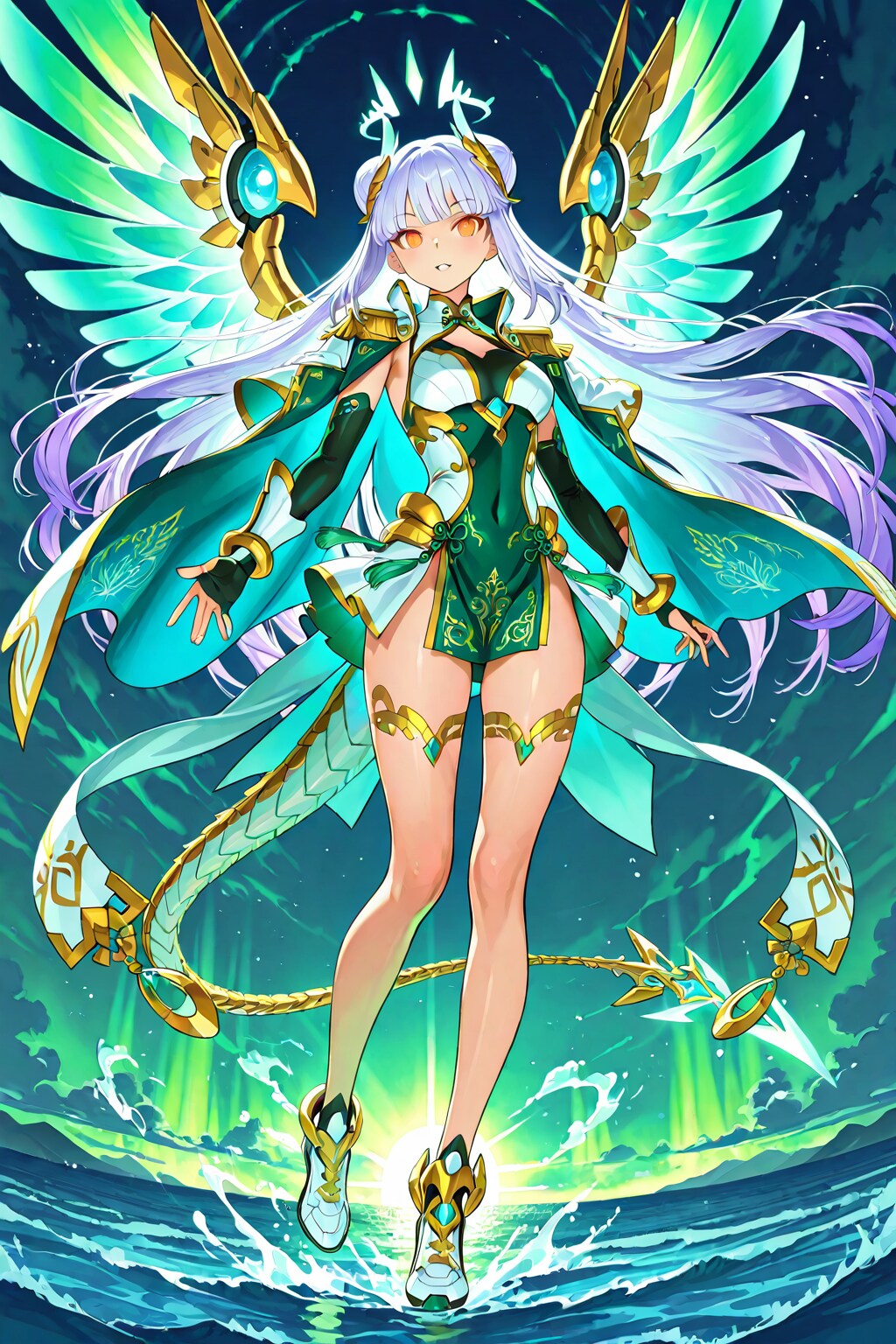 🐲 風花の「極光の盾」：姉妹を護るための、龍との一体化