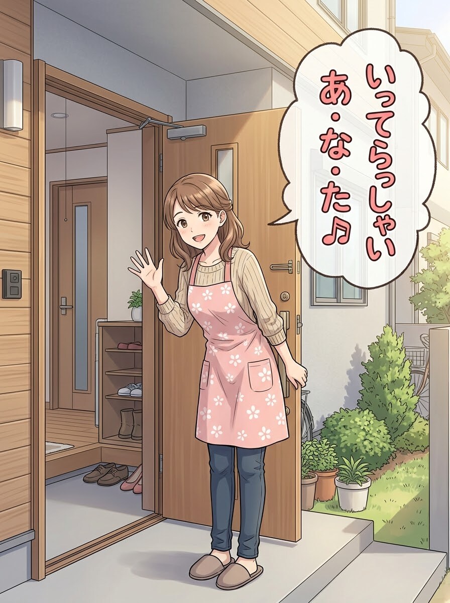 いってらっしゃい あ・な・た♬ | の人気AIイラスト・グラビア