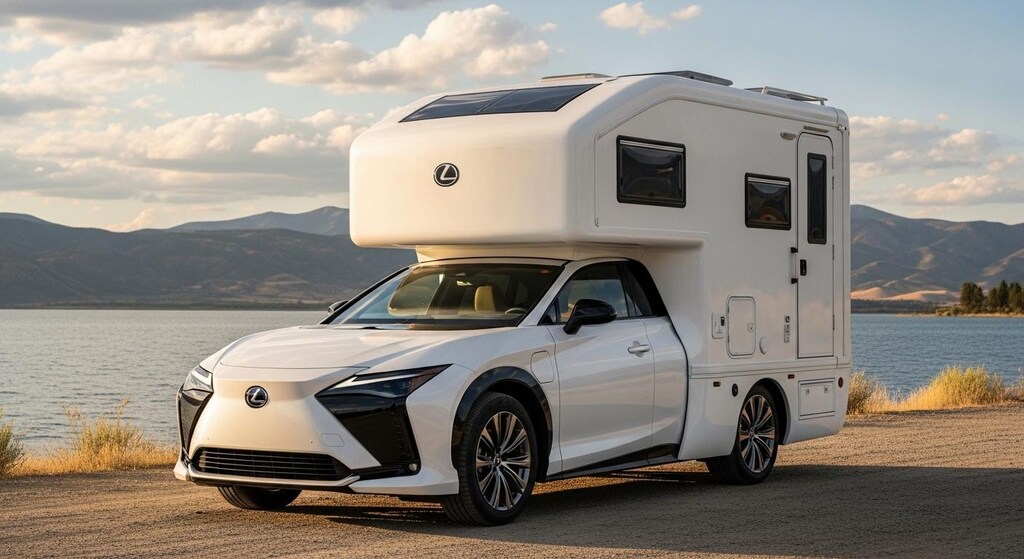 LEXUS RZ350eキャンピングカー