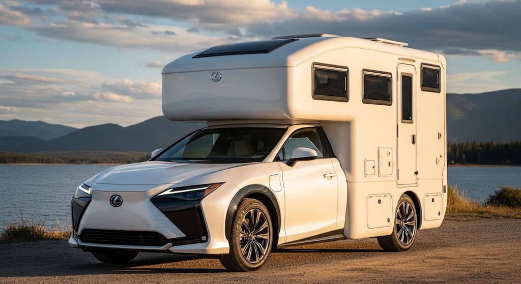 LEXUS RZ350eキャンピングカー