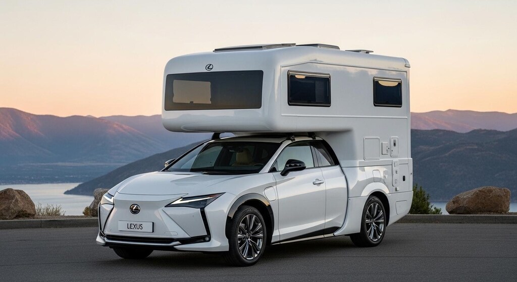 LEXUS RZ350eキャンピングカー