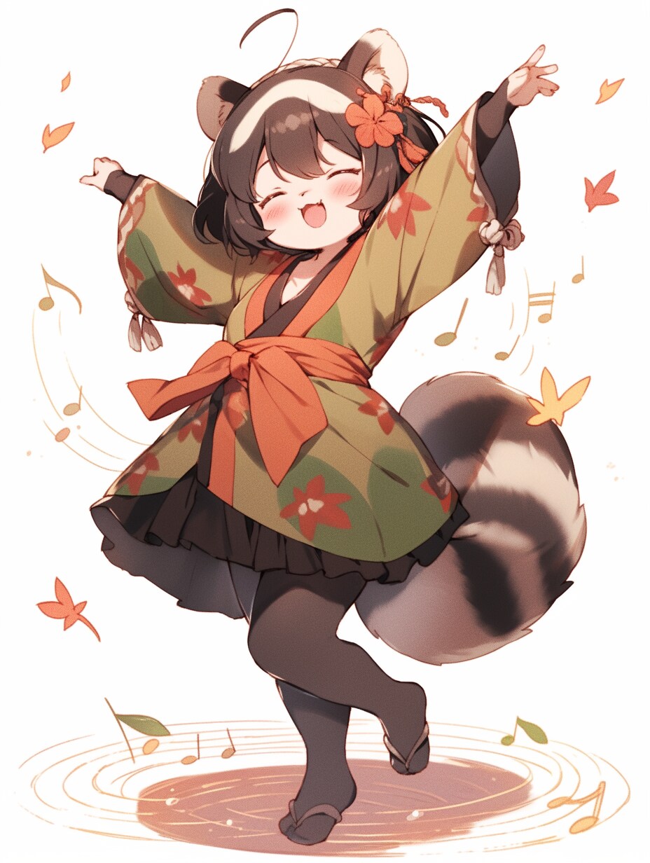たぬき合戦ぽんぽこ