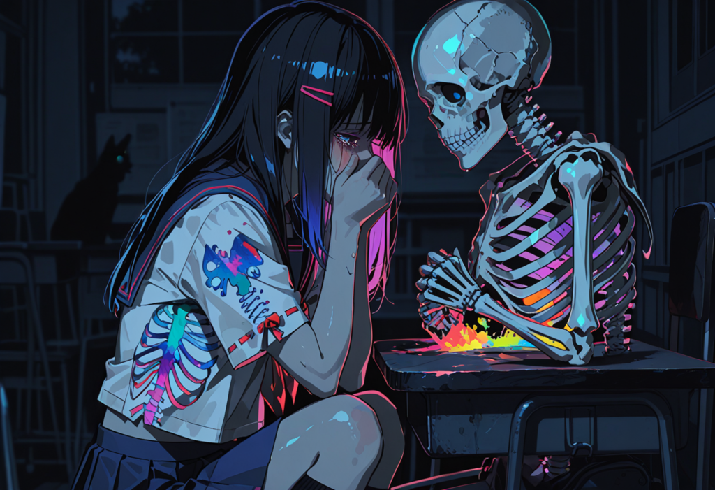 学園七不思議　骨格標本の怪