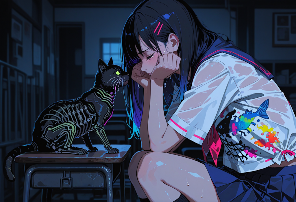 学園七不思議　骨格標本の怪