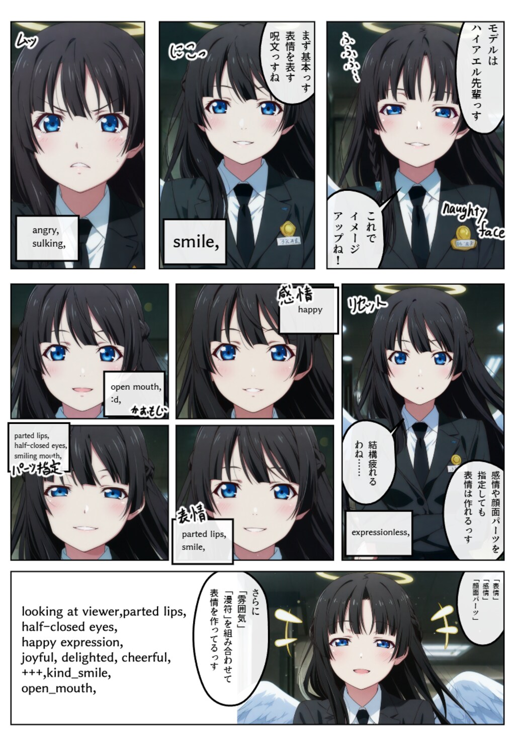 135話　『AI漫画作成：表情編』5ページ