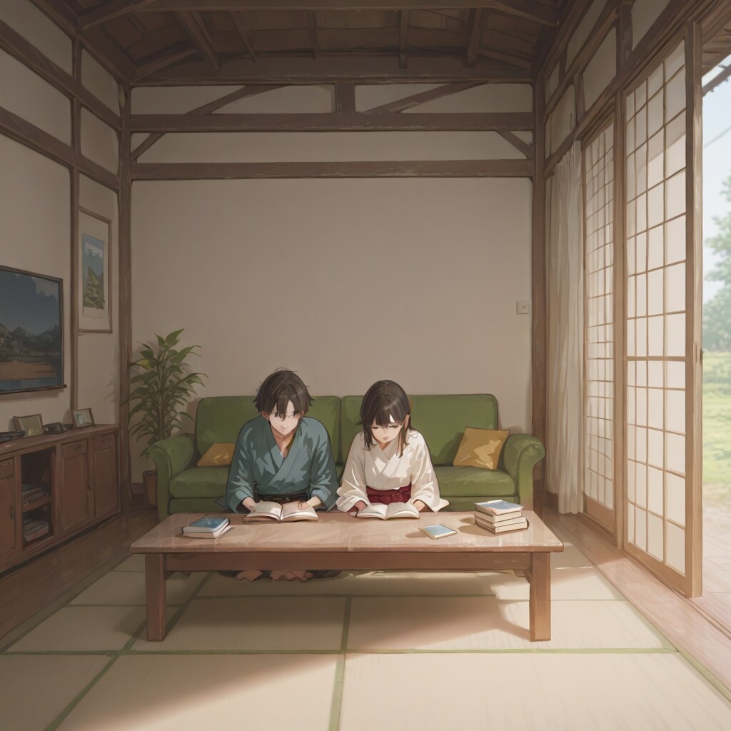 麗馬と馬未の成長日記第1話 | の人気AIイラスト・グラビア