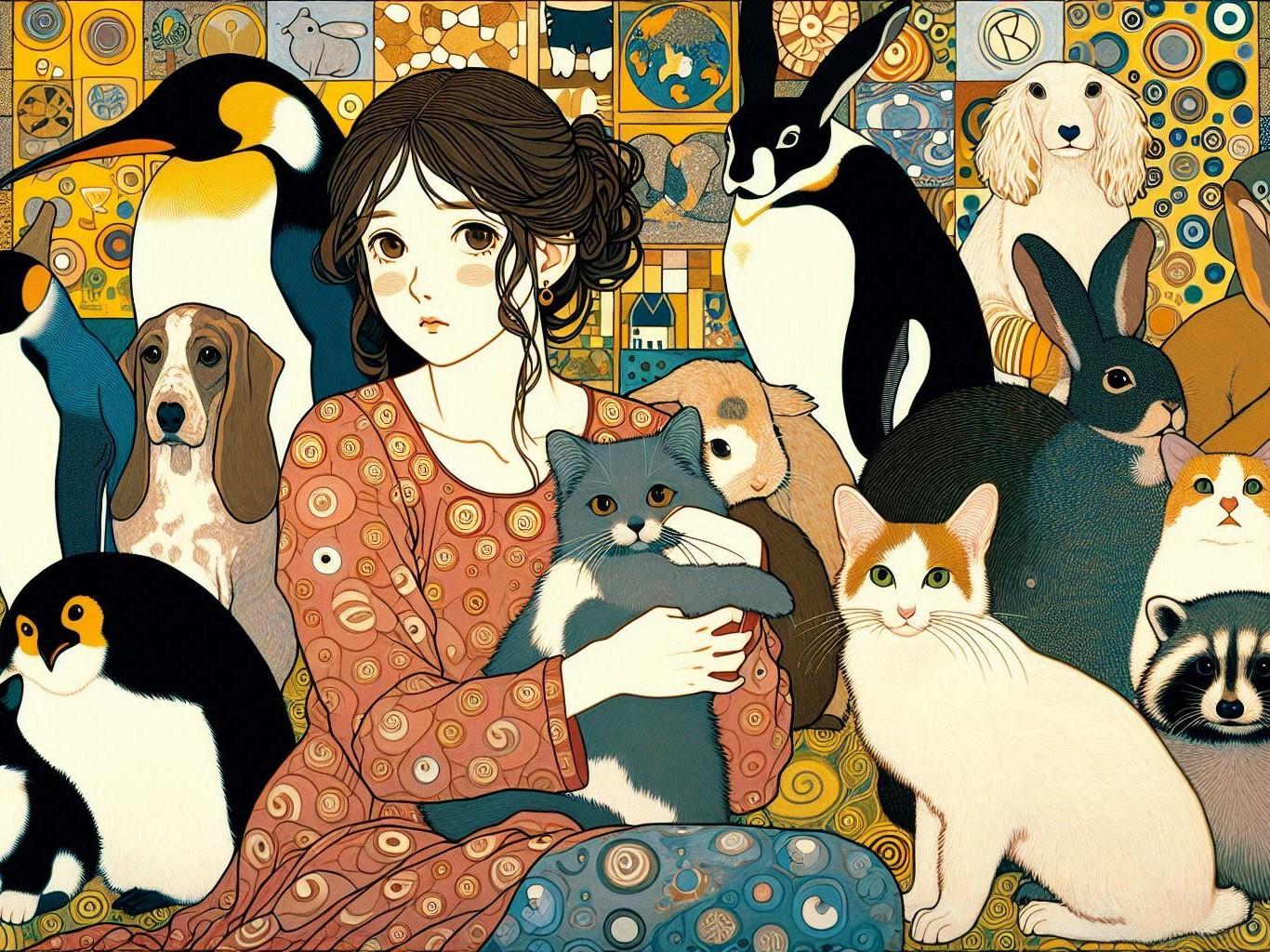 ごちゃごちゃ 01 (6枚) | の人気AIイラスト・グラビア