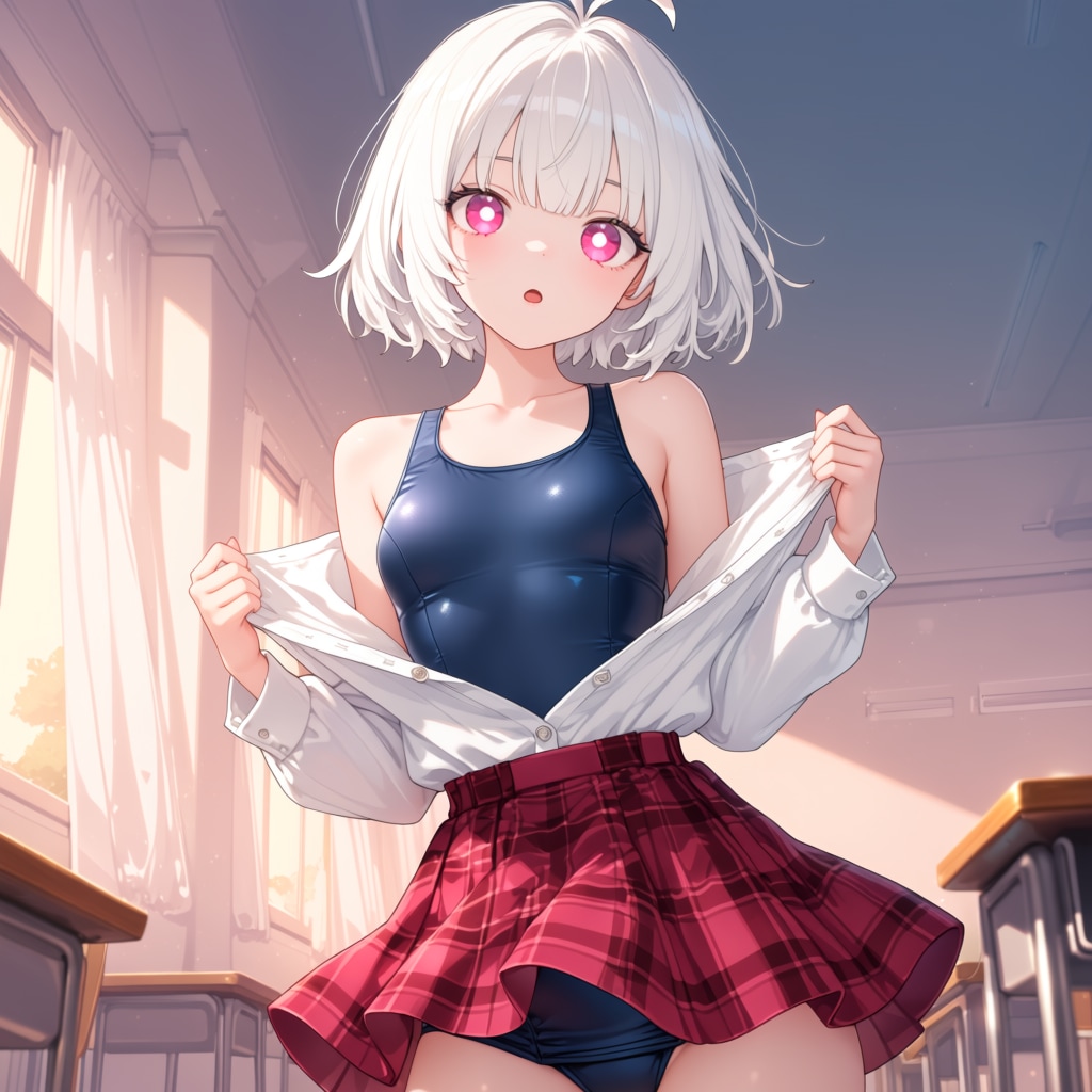 制服の下