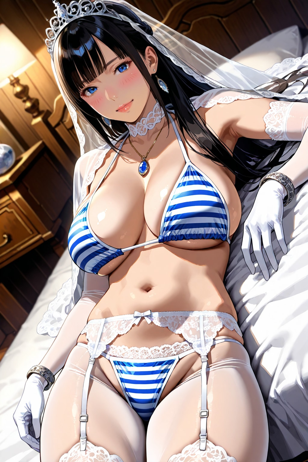 ストライプビキニウェディング