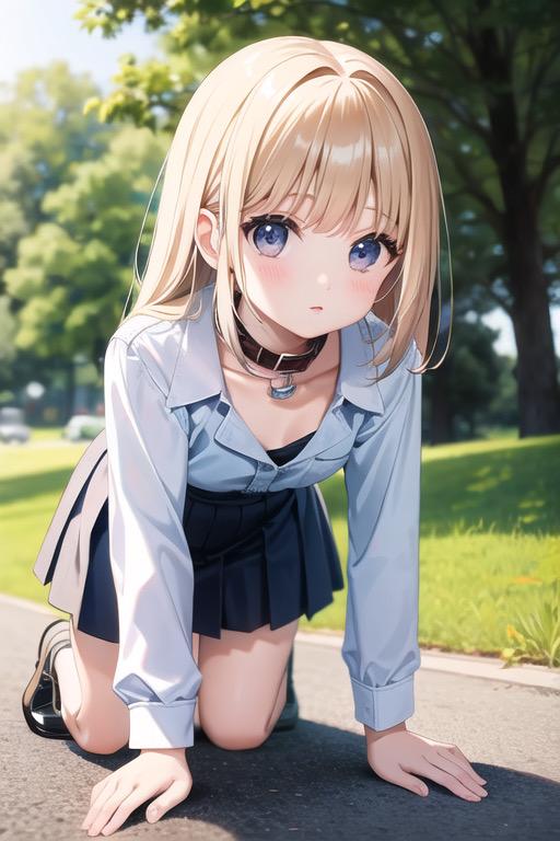 四つん這いにさせてみた３