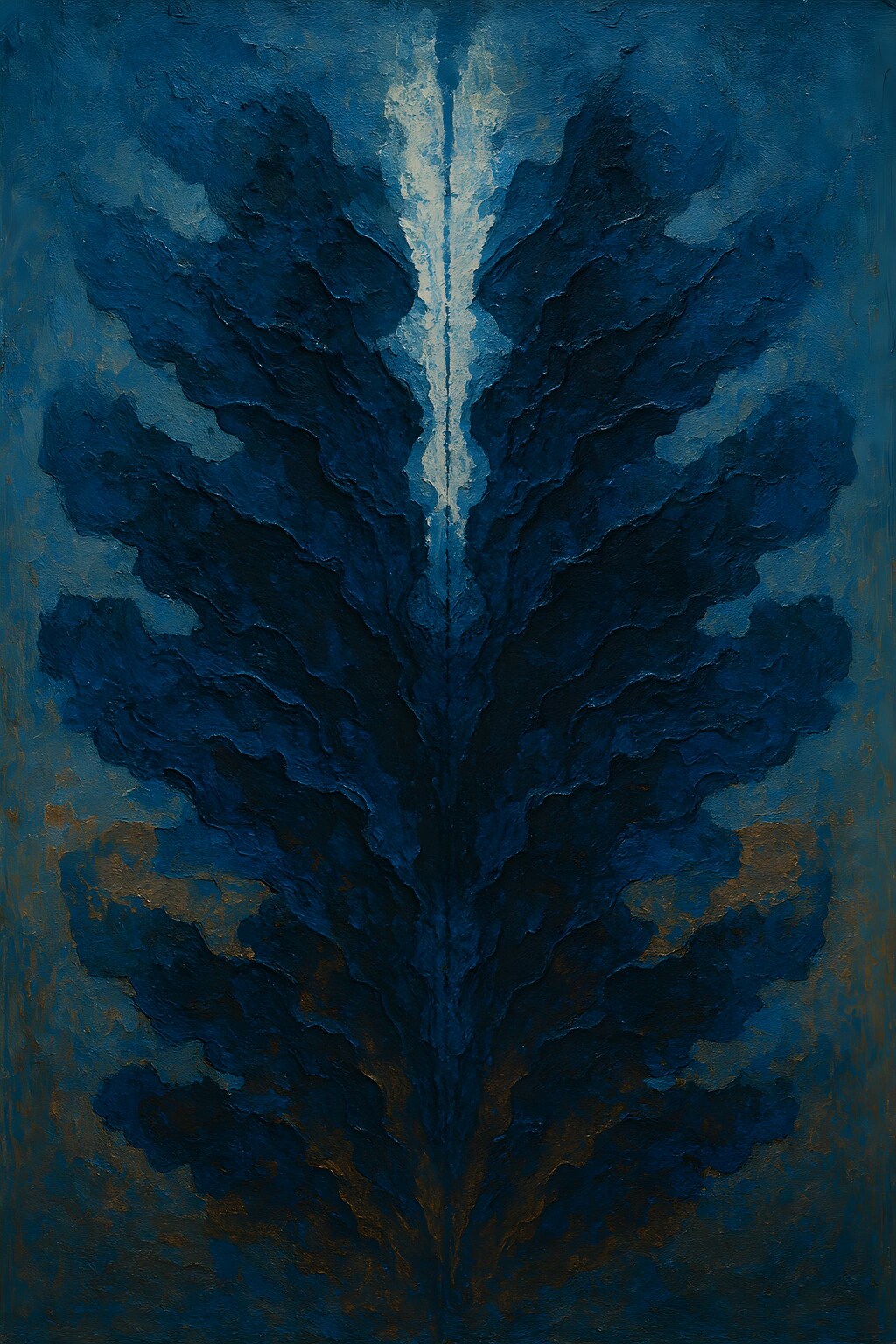 何の野菜に見えるかな？-デカルコマニー-