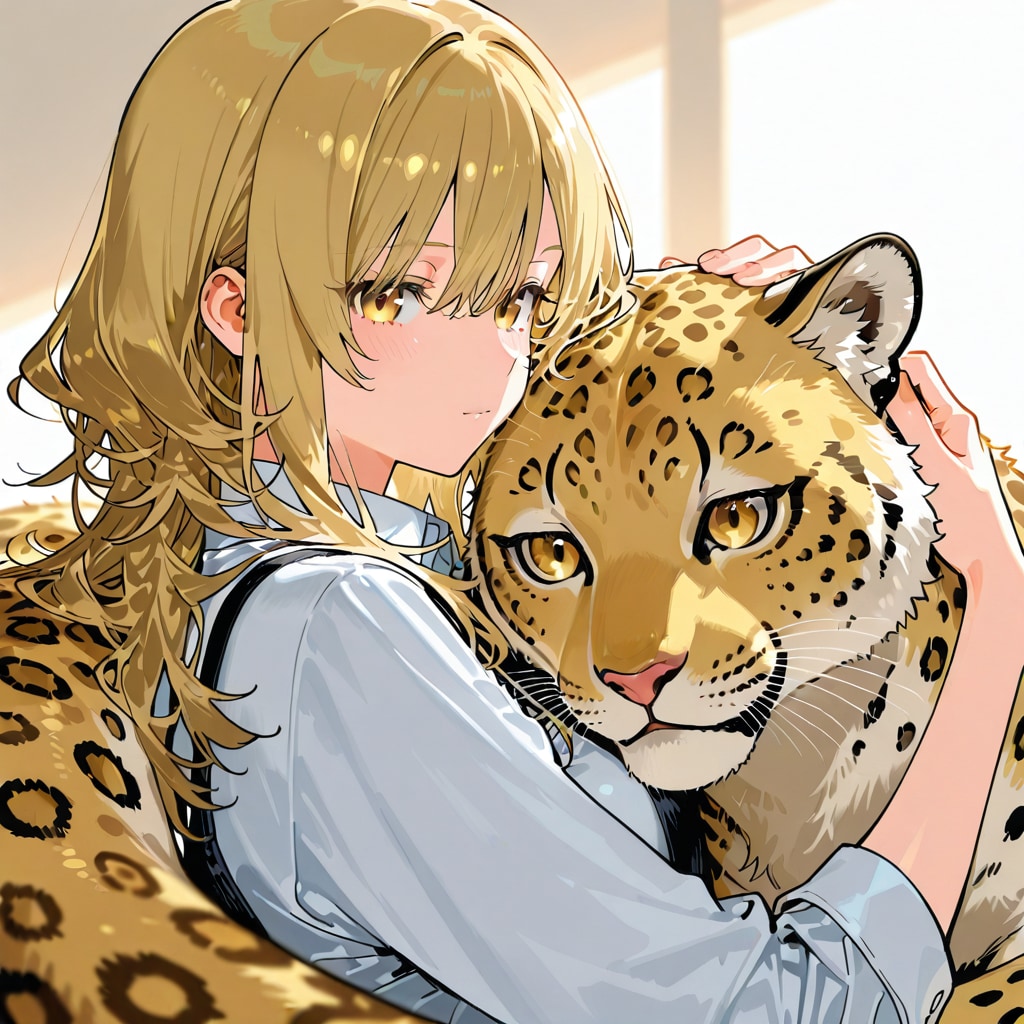 豹と少女_PHOENIX