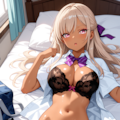 黒ギャルちゃんの黒下着 3枚目