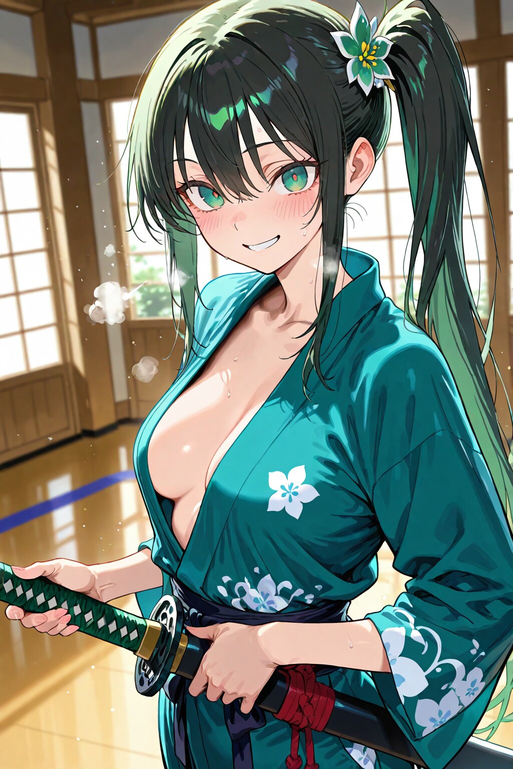 剣術師範の幸乃ちゃん