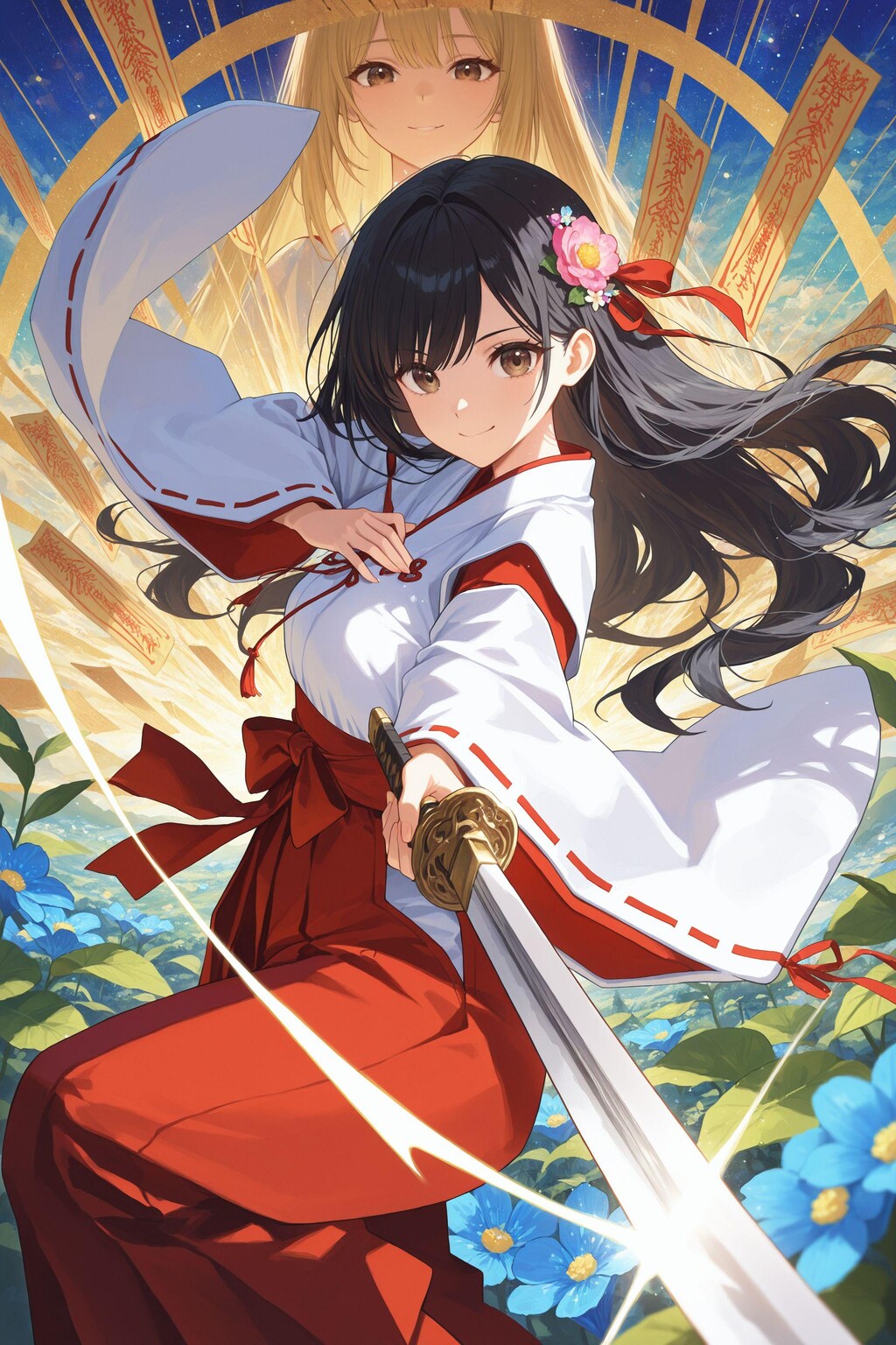 【神楽と勇者編　日本語OP曲あり】異世界神社の巫女さん（神楽さん）