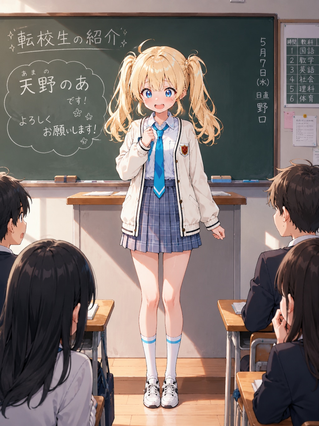 秘密の転校生