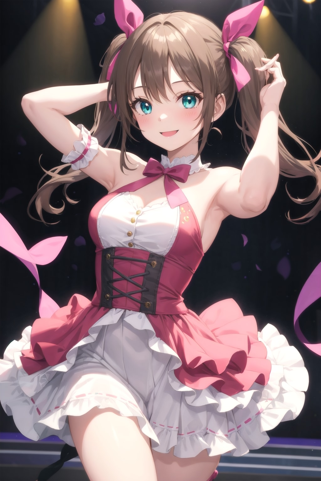 はるかちゃんでダンス