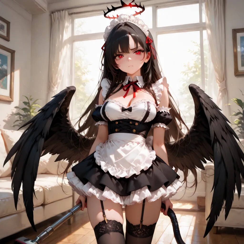 堕天使えちちメイド