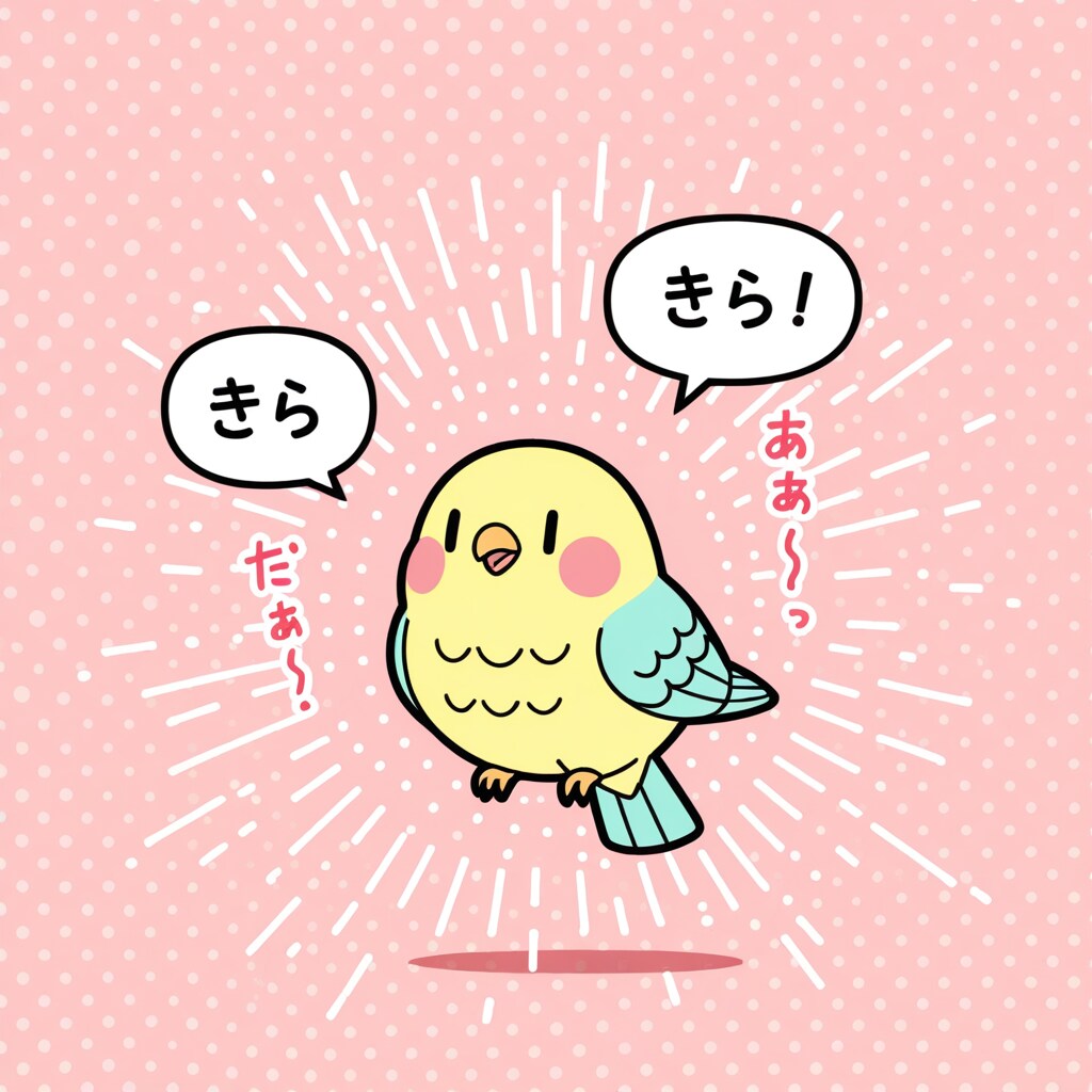 きらきらインコ | の人気AIイラスト・グラビア