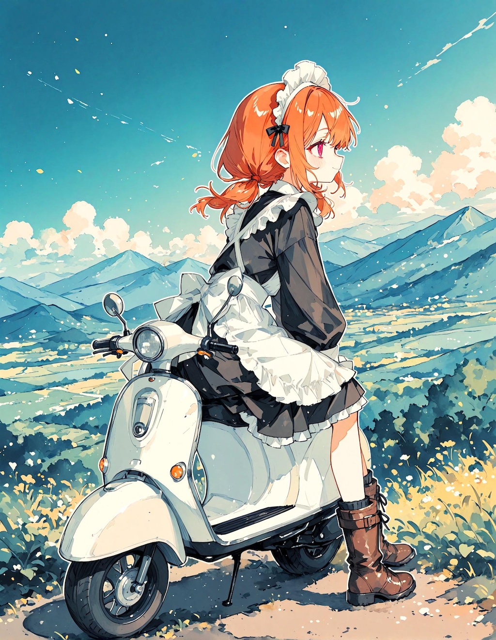 双子メイド少女