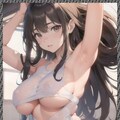 巨乳レオタード　 big breast leotard 6枚目