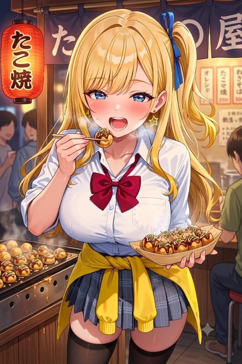 たこ焼き食べナミちゃん